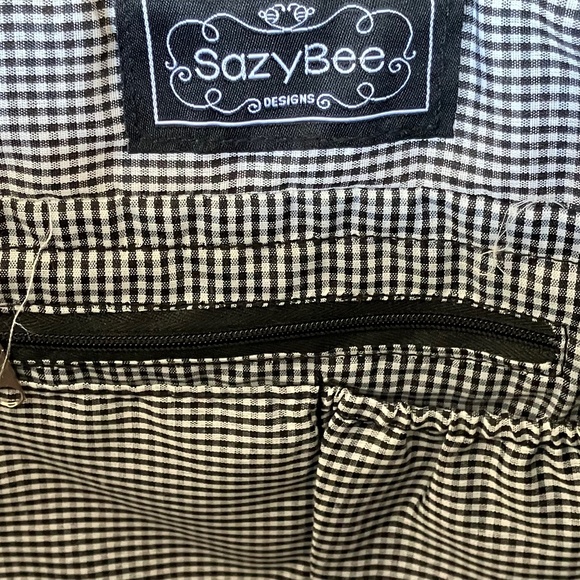 Western printed quilted tote - Picture 2 of 8